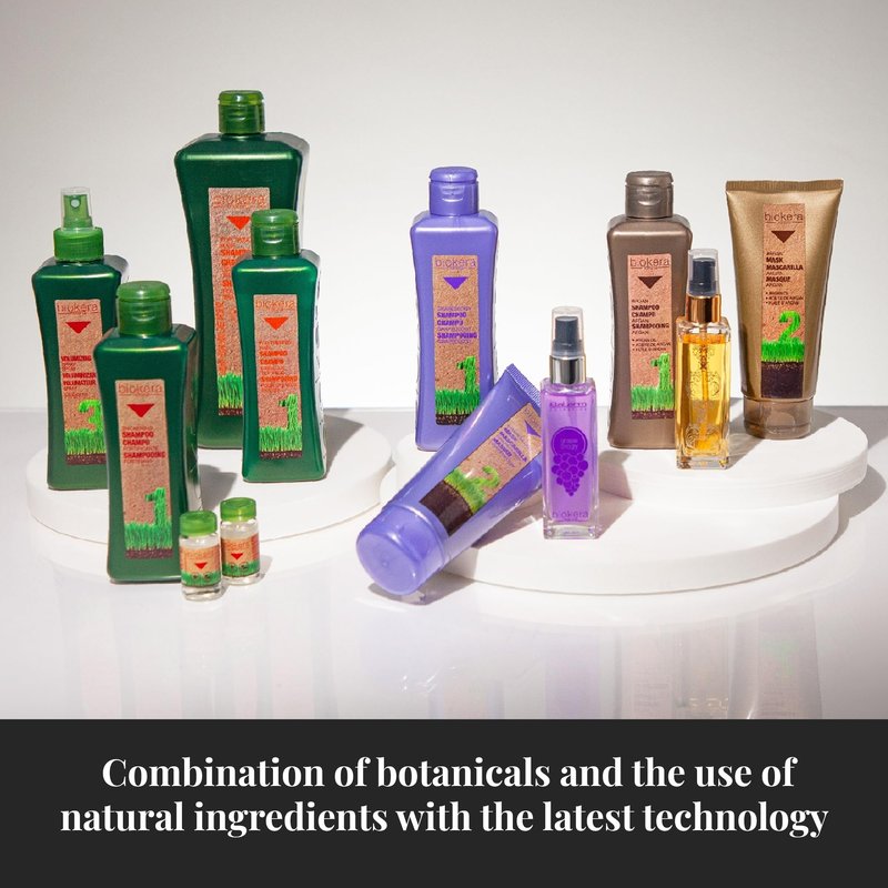 SALERM - Oily Hair Treatment - Intensive Grease Treatment Biokera Natura - 6 x 10 ml - Intensive Lotion for Oily Hair - with Proteins, Amino Acids, and Beer Yeast - Sebum Regulating