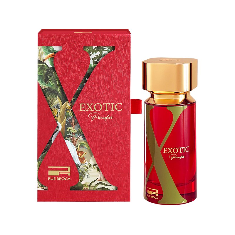 Rue Broca Exotic Paradise Pour Femme Eau de Parfum, 3.4 Fl. Oz – Fruity Floral Fragrance for Modern Women