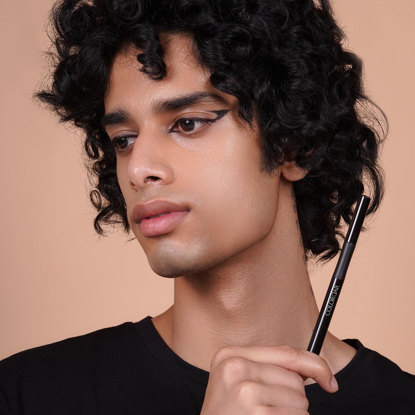 Colorbar Ultimate Eye Liner - 3-in-1 Collection Black Liquid Eyeliner - Waterproof and Transfer-Proof - Eyeliner Pen - 001 Ultimate Black - 0.03 oz