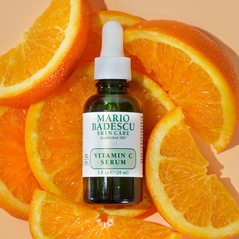 Mario Badescu Vitamin C Serum - Lightweight Anti-Aging Formula with Sodium Hyaluronate | 1 Fl Oz