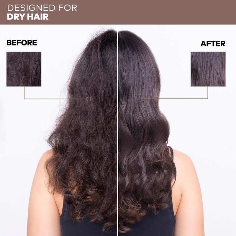 **ALFAPARF MILANO Nourishing Shampoo for Dry Hair - Argan & Coconut Oil Formula | Gentle Cleansing**