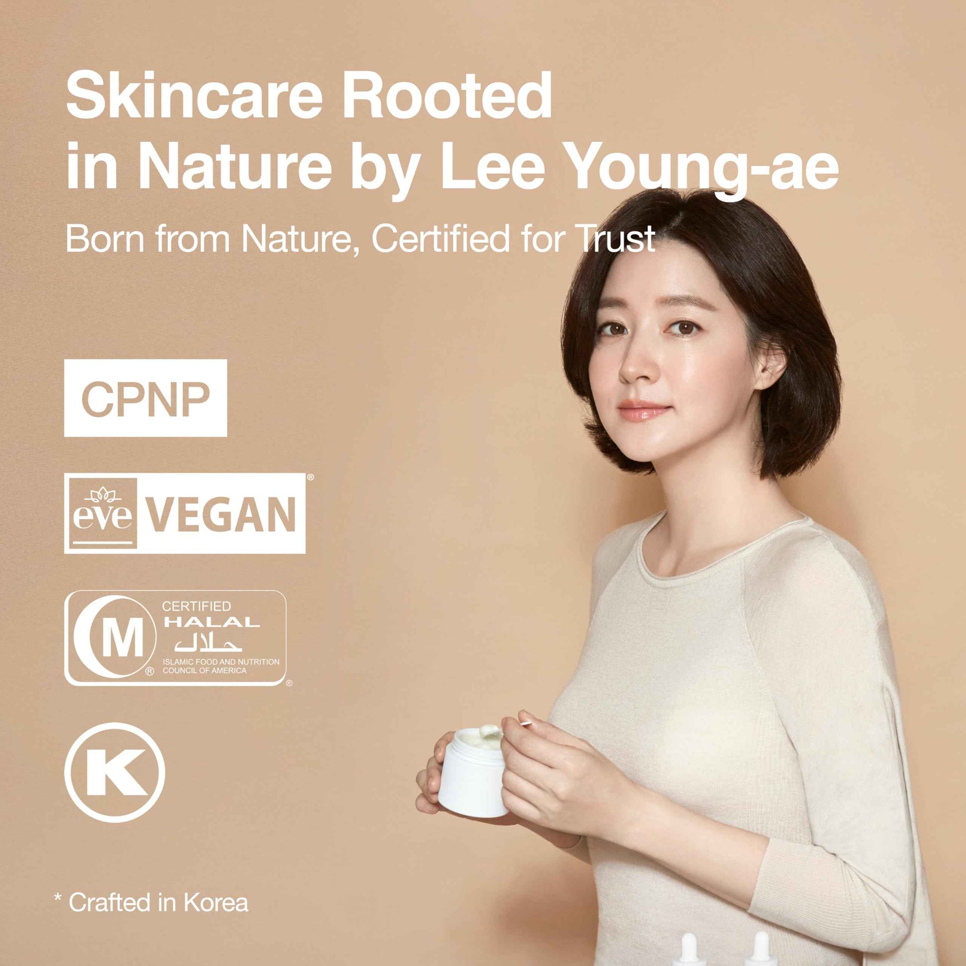 Lyanature AO KLENZER – Organic Korean Face Wash, Vegan Facial Cleanser, Gentle pH-Balanced All-Natural Cleansing Foam, Non-Toxic & Paraben-Free, Korean Moisturizer Skincare (3.53 oz / 100g)