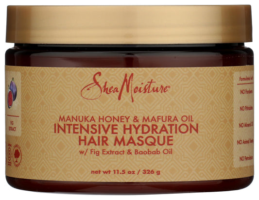 Sheamoisture Manuka Honey &Mafura Oil Intensive Hydration Treatment Masque, 12 Oz