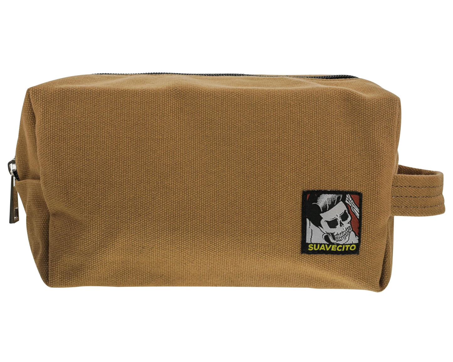 Suavecito Men's Hair Grooming Set OG & Firme (Strong) Hold Pomade, Body Soap, Large Deluxe Comb & Sand Canvas Bag