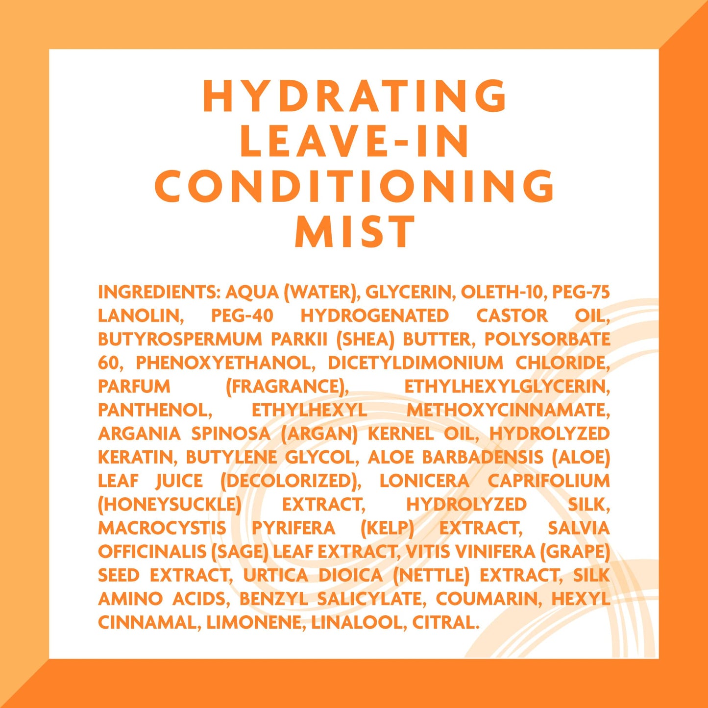 Cantu Leave-In Conditioning Mist with Pure Shea Butter, 8 fl oz (Pack of 2)