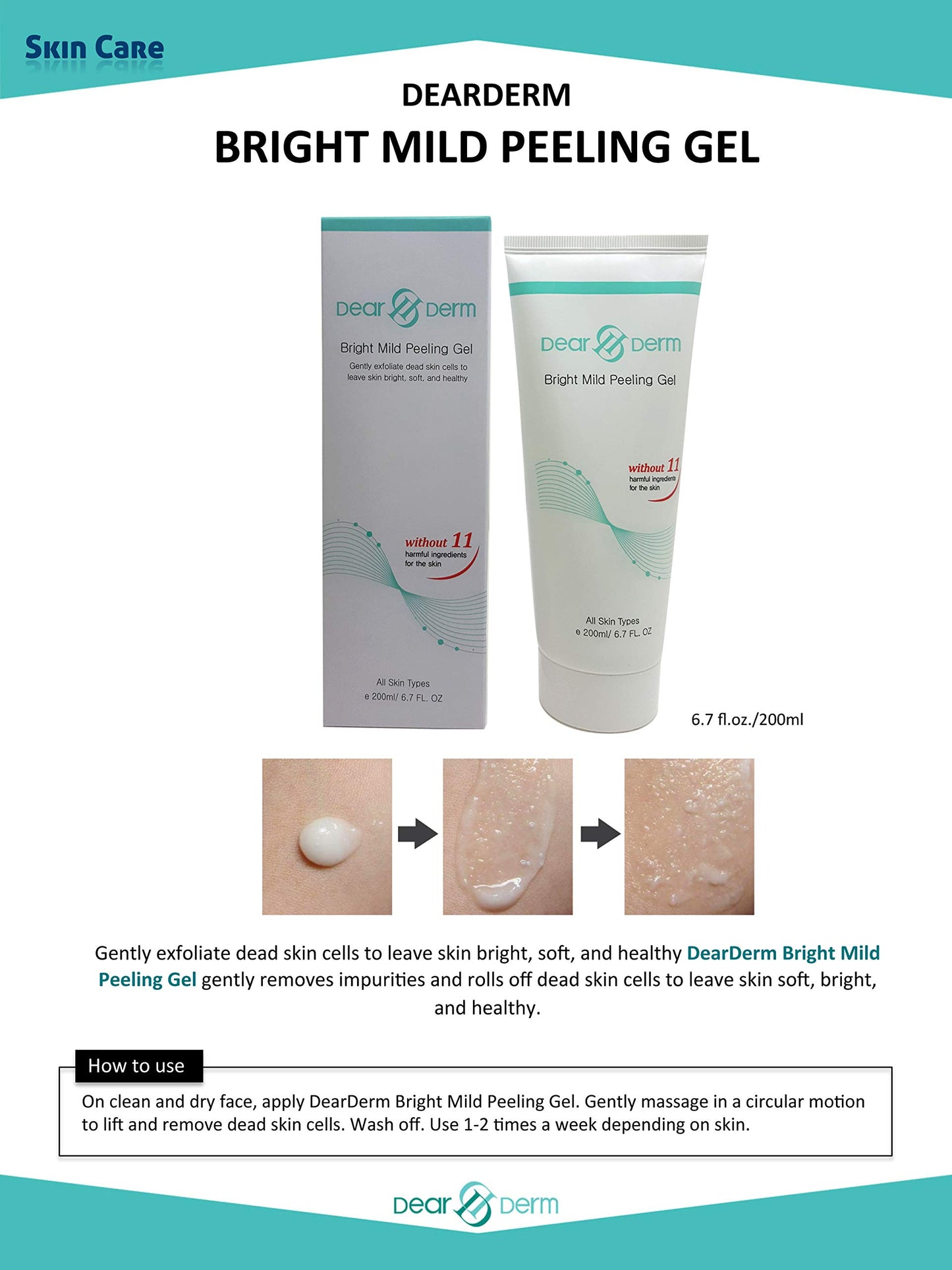 Dearderm Bright Mild Peeling Gel