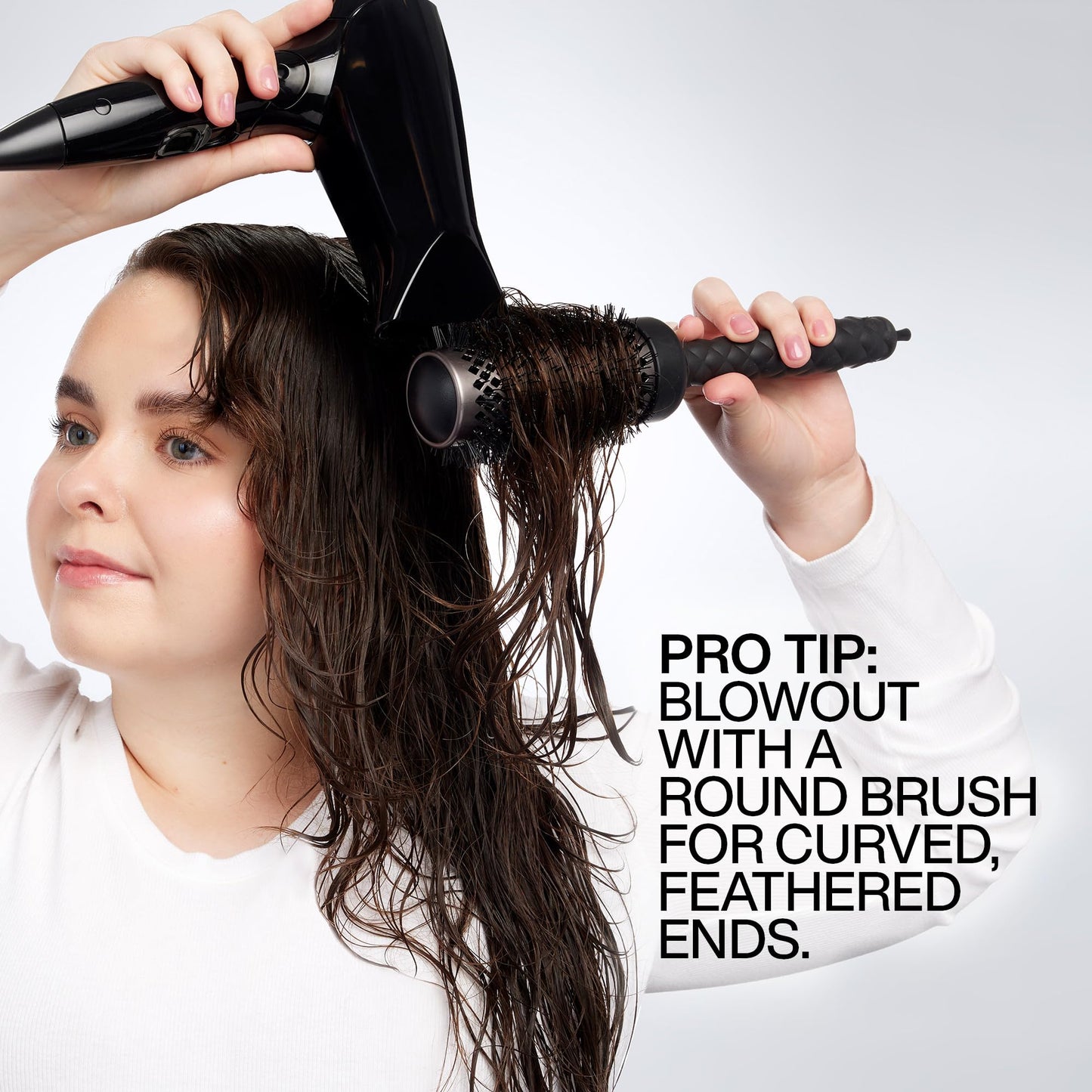 Redken Big Blowout Heat Protectant Hair Styling Gel - Provides Volume & Movement, Hair Shine, Anti-Frizz Blowdry Gel