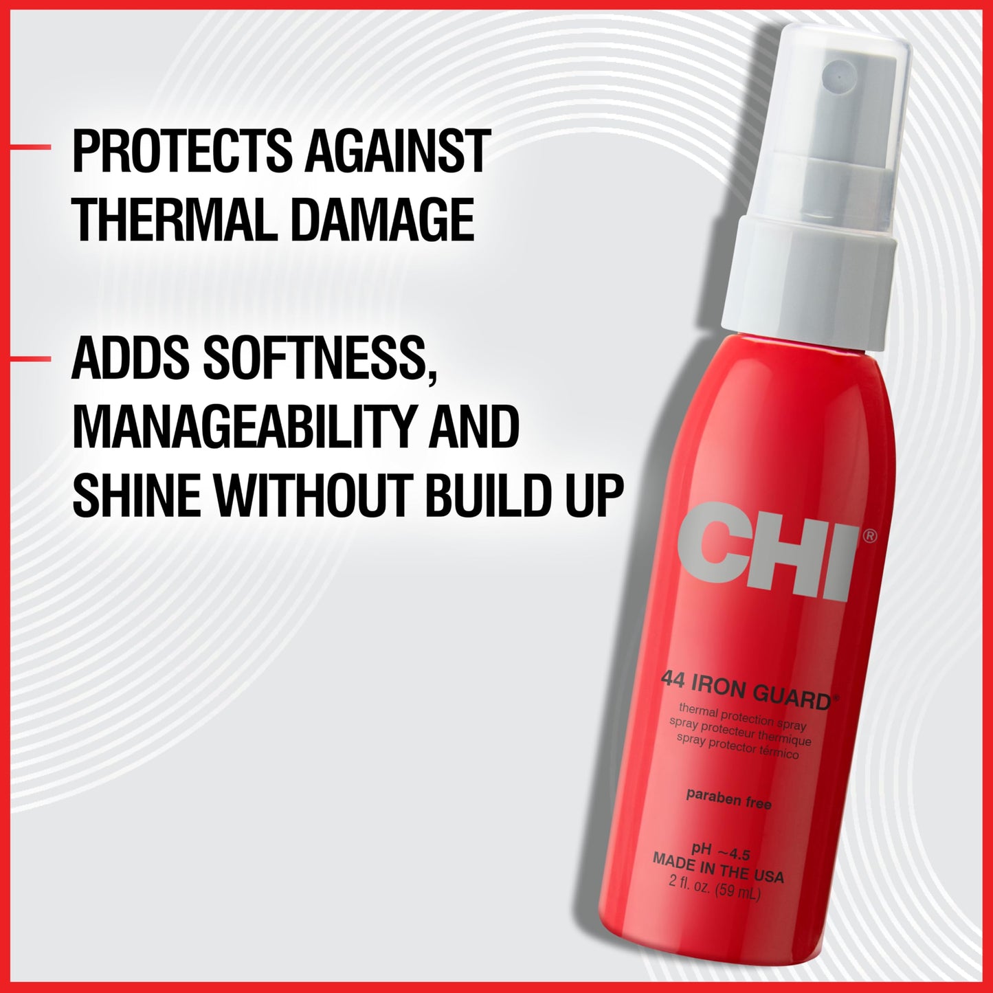 CHI Infra Ultimate Styling Gift Kit, 2 Oz Silk Infusion, 2 Oz 44 Iron Guard & 2.26 Oz Texture Hair Spray, Sulfate, Paraben, & Cruelty-Free (3 Items)