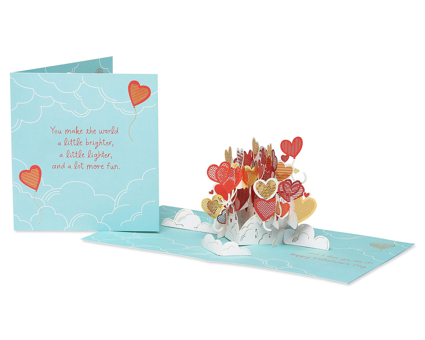 American Greetings Valentines Day Pop Up Card (I Love You For It)