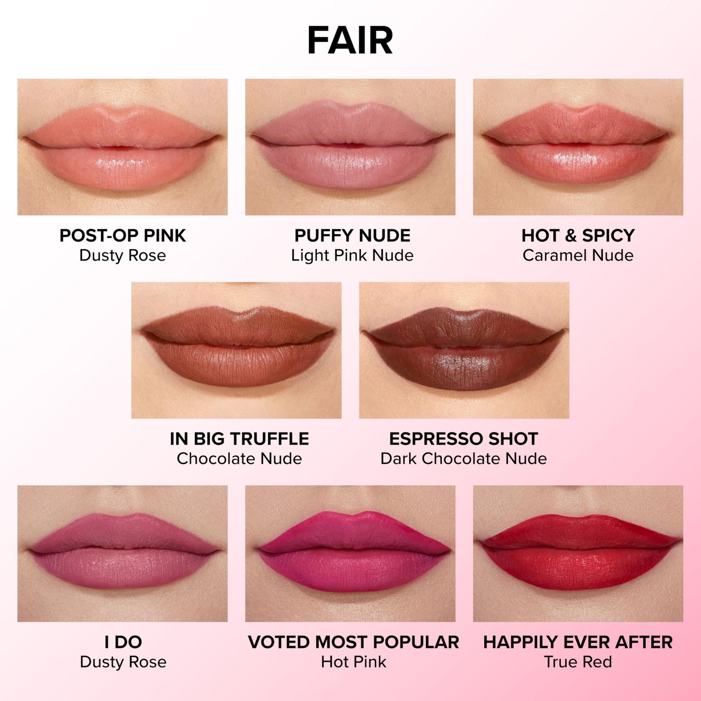 Too Faced Lip Injection Extreme Lip Shaper | Plumping, Waterproof, Liner Pencil, 0.01 Ounce, Puffy Nude