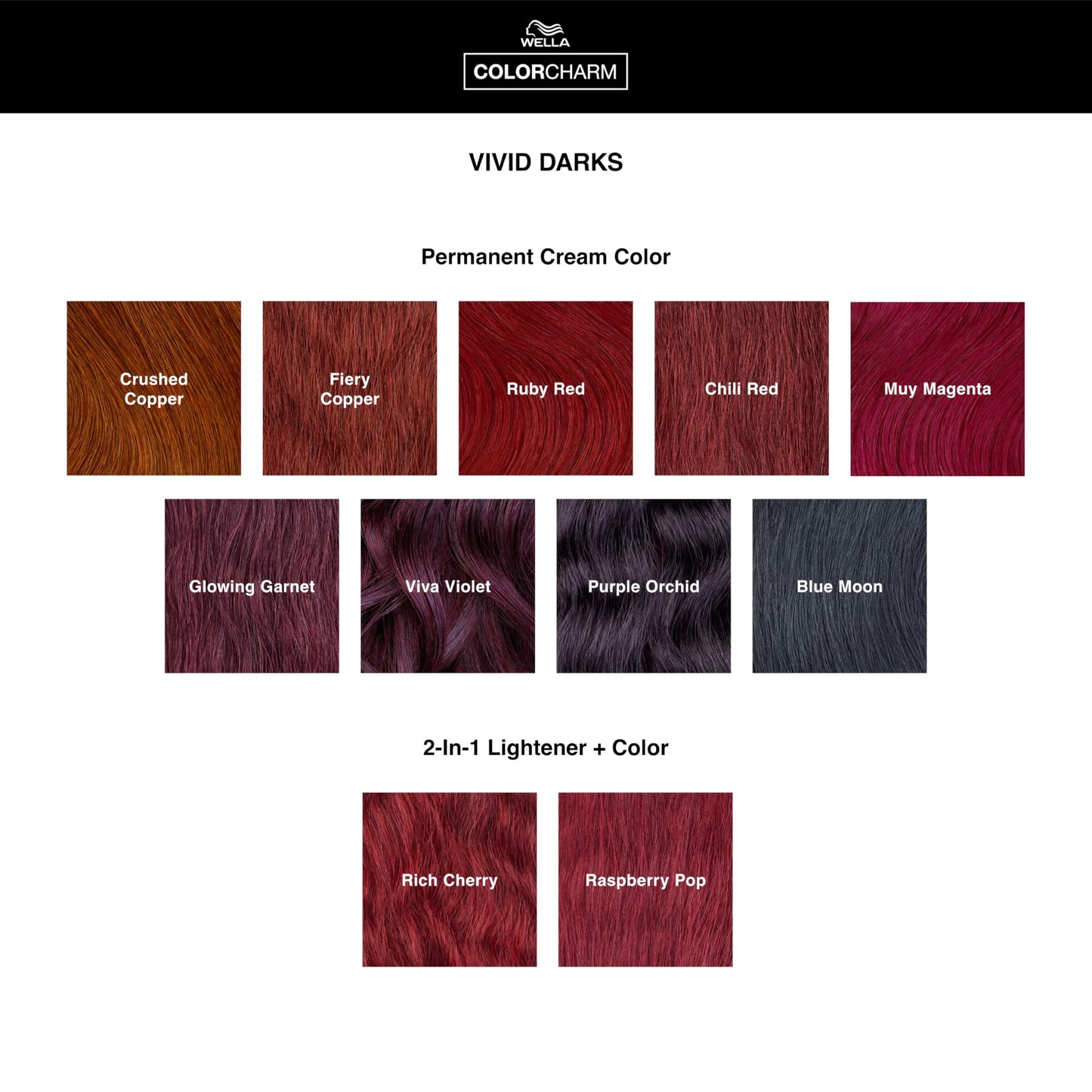 COLORCHARM VIVID DARKS Permanent Cream Color | For Naturally Dark Bases