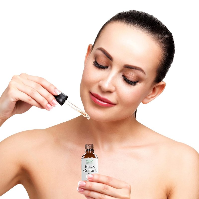 Black Currant Oil - 100% Pure Cold-Pressed Oil for Face, Skin, Hair & Nails | Moisturizing & Nourishing