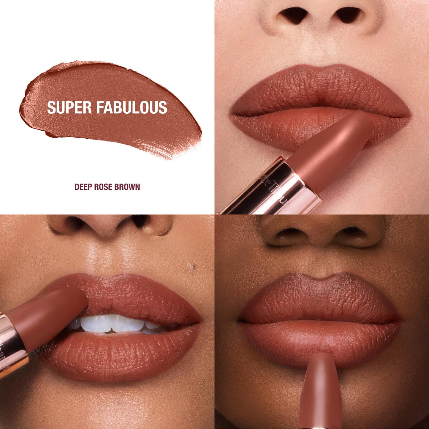 Charlotte Tilbury Matte Revolution Lipstick - Long Lasting, Matte Lipstick, Giftable Beauty Essential with Buildable Color & Lip-Loving Ingredients - Creamy, Easy to Blend Formula - Super Fabulous