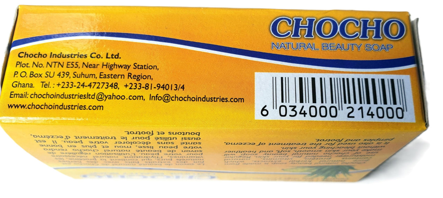 Chocho Herbal Soap – Ghana Nourishing Natural Soap from Ghana (2-Pack)