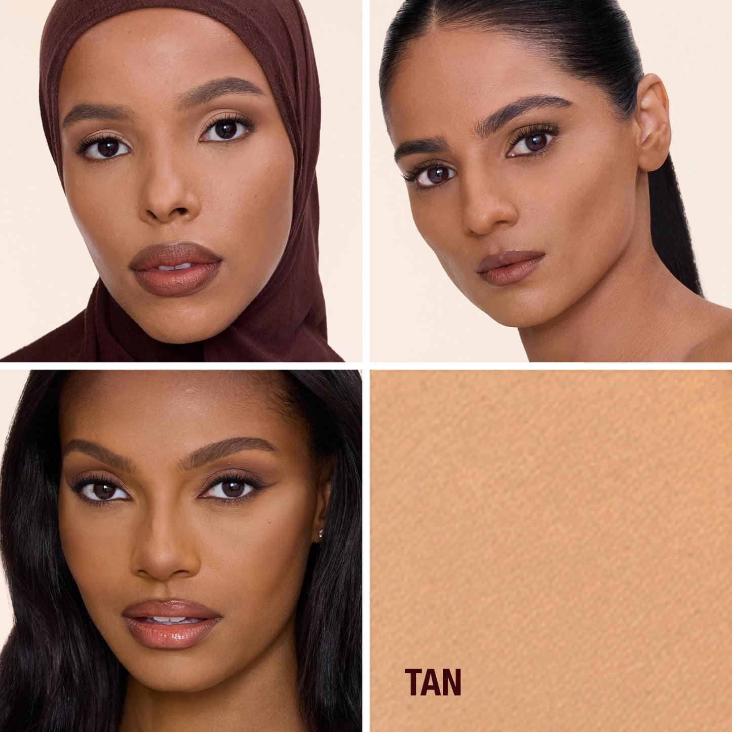 Charlotte Tilbury Airbrush Flawless Finish Setting Powder Refill - Pore-Blurring Pressed Powder for Face Makeup to Minimize Shine with a Soft-Focus Finish - 3 Tan