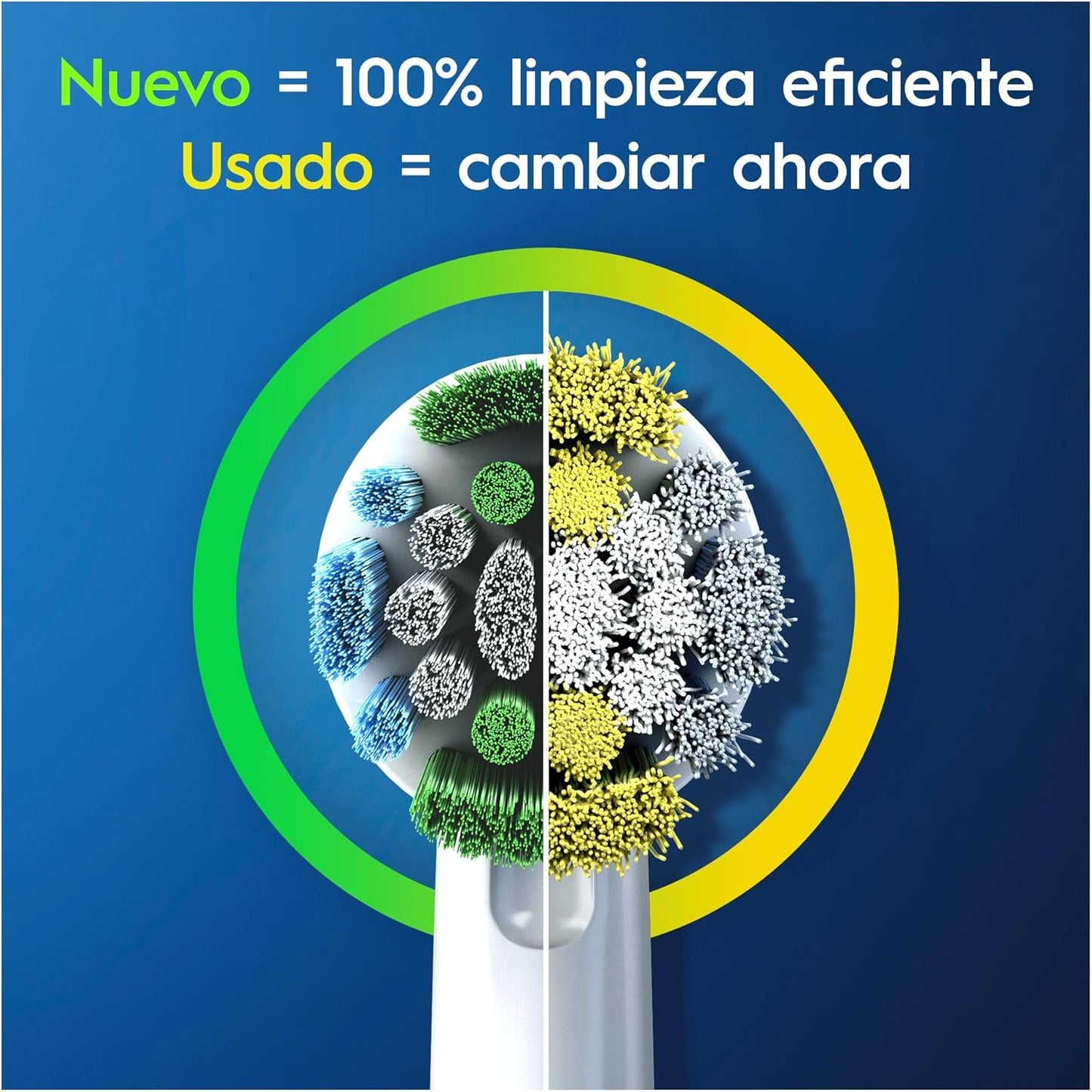Oral-B Precision Clean Brush Heads - CleanMaximiser Bristles | Pack of 8