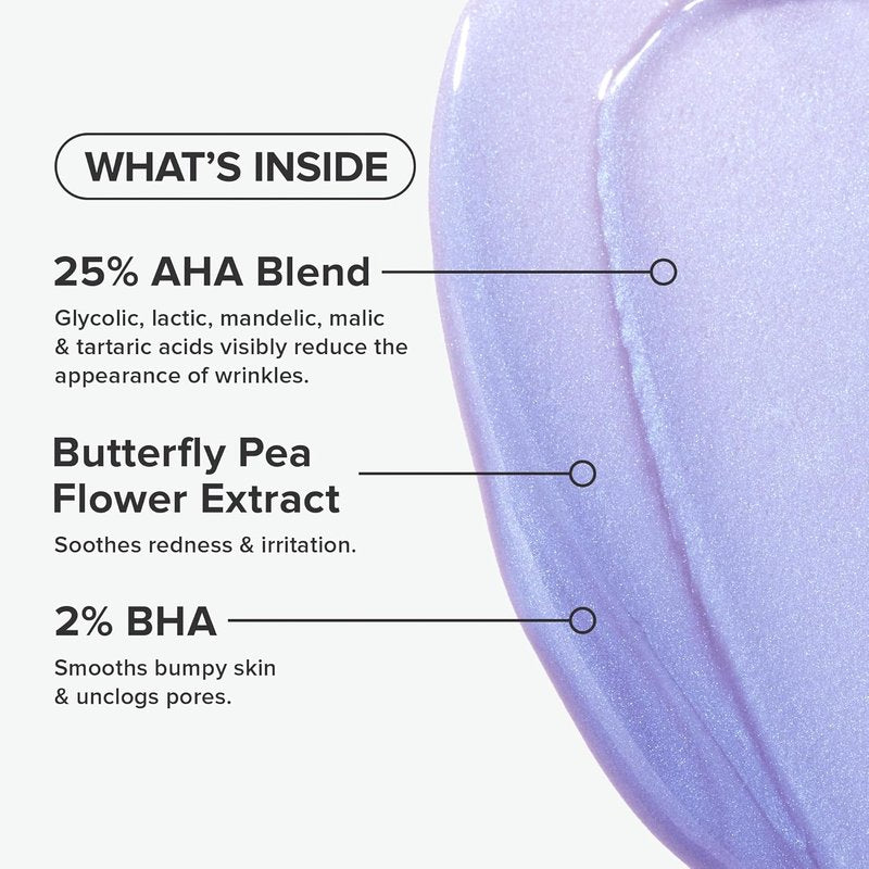 Paula's Choice Skin Perfecting AHA + BHA Exfoliant Peel - Rinse Off Treatment for All Skin Types | 1 Oz