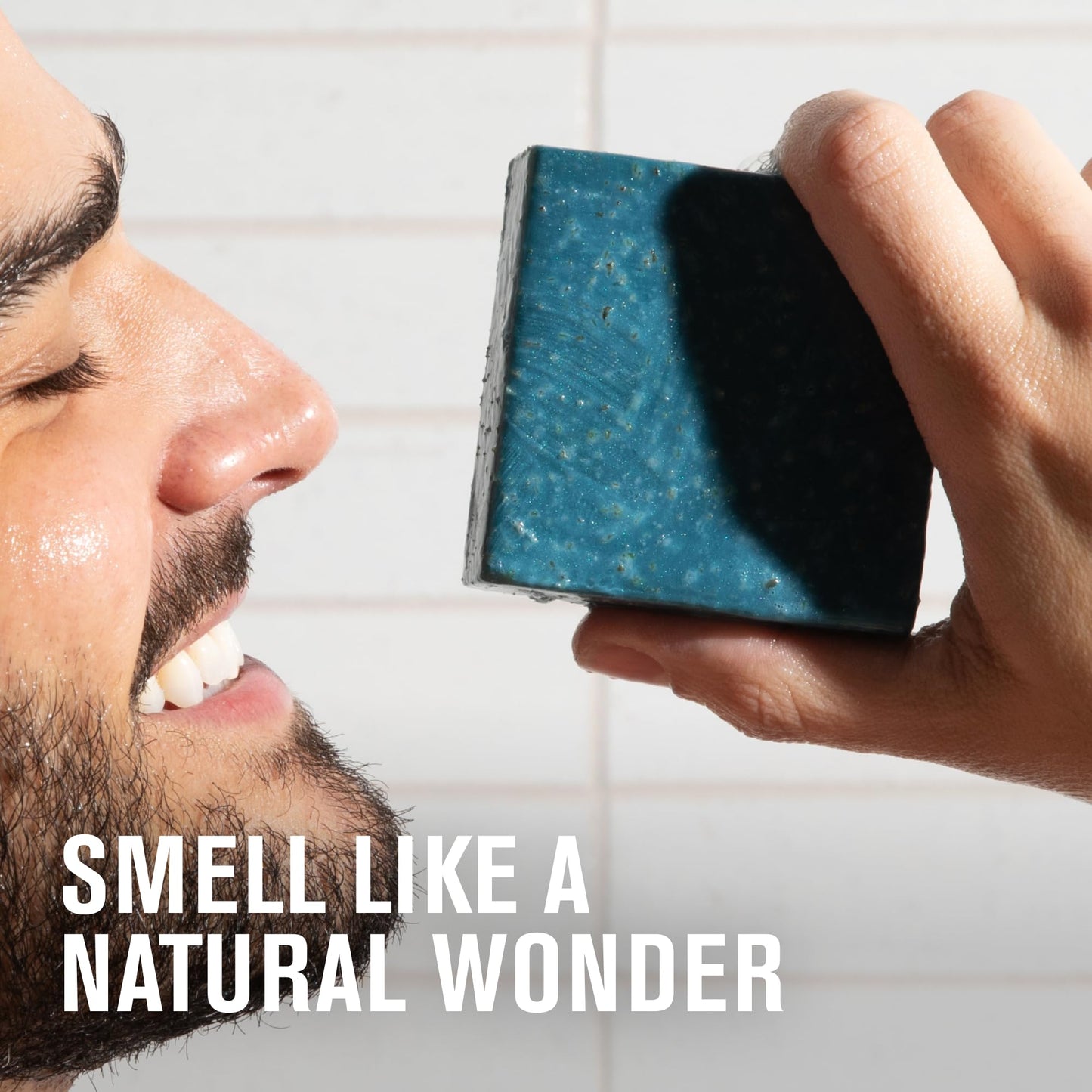 Every Man Jack Cold Plunge Mens Bar Soap Set - Deeply Cleans, Hydrates with Naturally Derived Ingredients - Iconic Cold Water Scents - Pacific Dive, Glacier Bay, Tahoe Blue, Yosemite Falls, 4 Bar Set