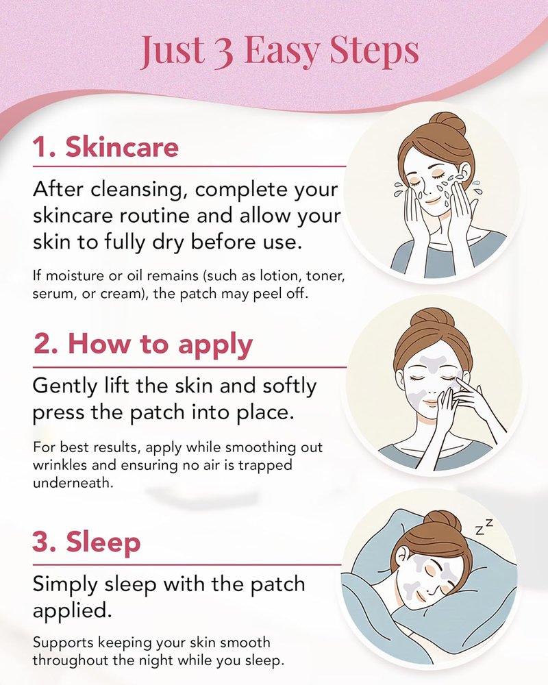 Forehead Wrinkle Patches - Y-Shape Anti-Wrinkle Tape for Full Coverage | 40 Count