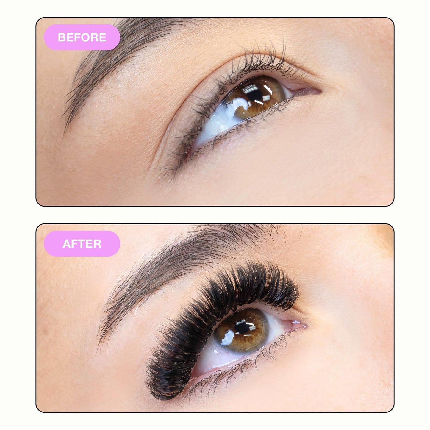 Curacoro Easy Fan Eyelash Extensions 0.07mm Thickness, D Curl, 9mm-16mm Length, Super Matte Black Volume Self Fanning Lash Extensions, Professional Supplies for Lash Techs