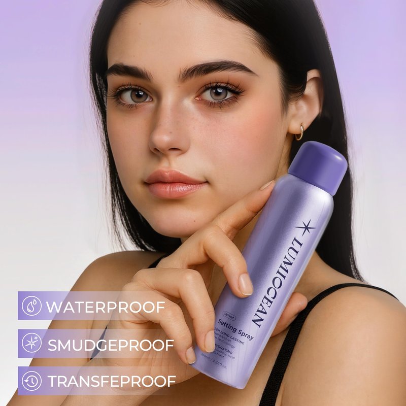 LUMIOCEAN Setting Spray for Makeup, Long-Lasting Face Mist, Moisturizing & Soothing Formula, Waterproof & Sweat-Resistant, 3.38 Oz