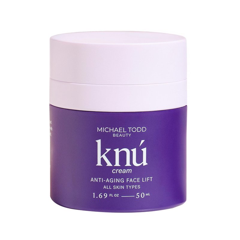 MICHAEL TODD Beauty KNU Cream Face Lifting, Brightening & Tightening Cream for Moisturizing & Rejuvenating with Bakuchiol, Peptides & Snail Secretion for All Skin Types 1.68 fl oz/50 mL