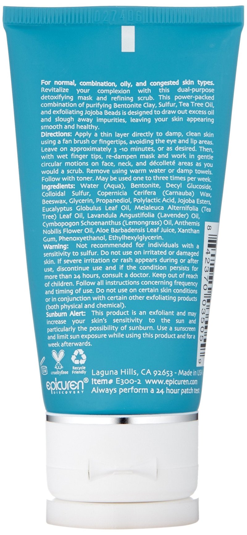 epicuren DISCOVERY Clarify Polishing Mask, 2.5 oz.