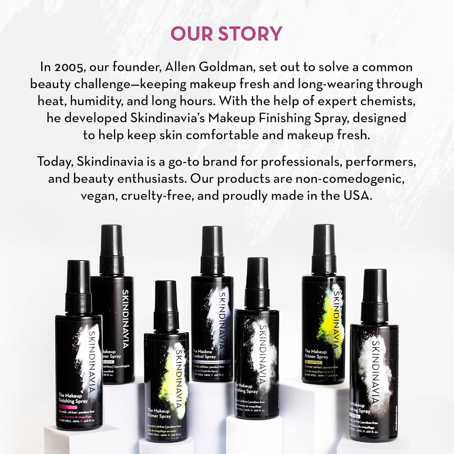 Skindinavia Makeup Finishing Spray - Long-Lasting Bridal Setting Spray | Waterproof & Heat-Resistant, 2.0 Oz