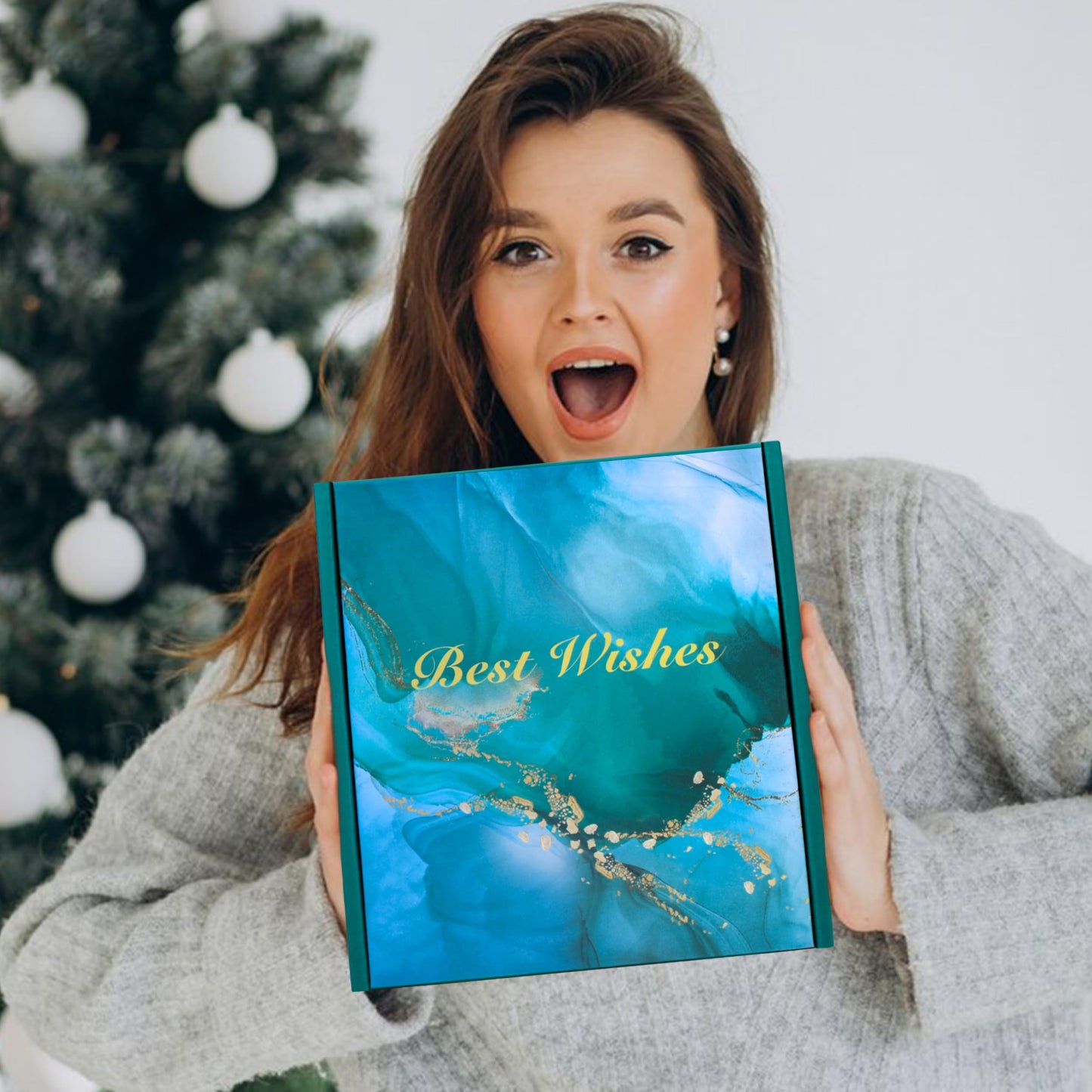 Arawat Blue Birthday Gifts for Women Sister Best Friend Mom 30th 40th 50th 60th Birthday Gifts for Her Christmas Valentine Mother's Day Gift Basket Care Package for Woman Relaxing Spa Gift