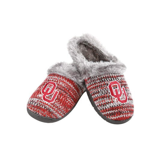 FOCO Oklahoma Sooners NCAA Womens Peak Slide Slipper - M