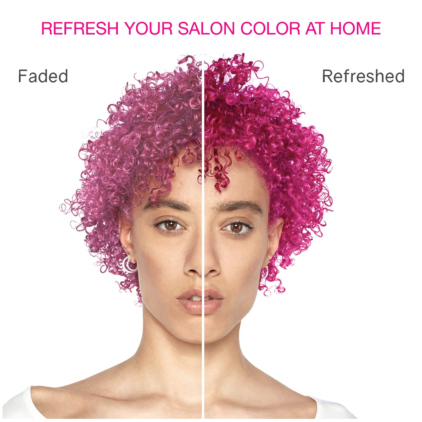 Celeb Luxury Viral Colorwash, Professional Semi-Permanent Hair Color Depositing Shampoo, Hot Pink 8.25 Fl Oz (Pack of 1)