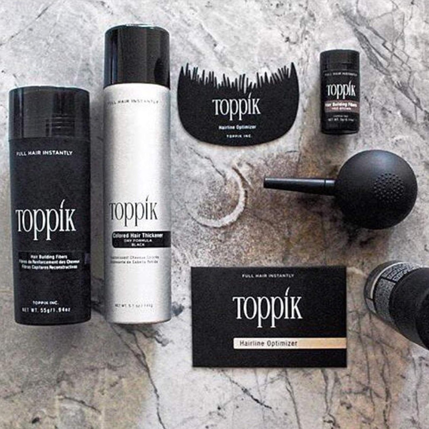 Toppik FiberHold Spray - Unscented Hair Thickening Spray | 4 Fl Oz for Strong Hold