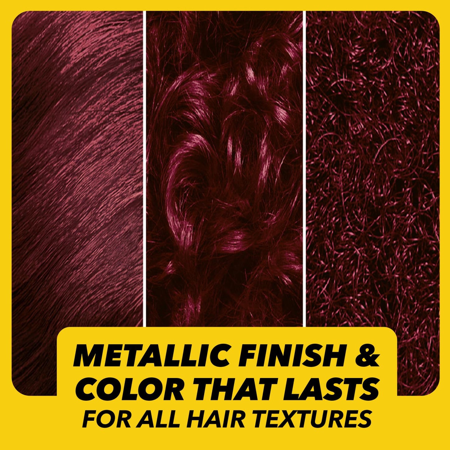 got2b Metallics Permanent Hair Dye, Cherry Red M70, Hair Color for Women & Men, Formulated with Metallic-Shine Booster for Cool, Shimmering Tones, Lasts Up to 30 Washes, 1 Kit