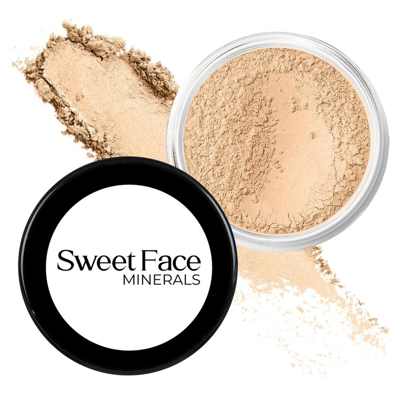 WARM FOUNDATION- Most Neutral Shade (30g Full Size Sifter Jar) – Matte Mineral Foundation – Buildable Coverage, Soft Finish Loose Powder Makeup – SPF 30