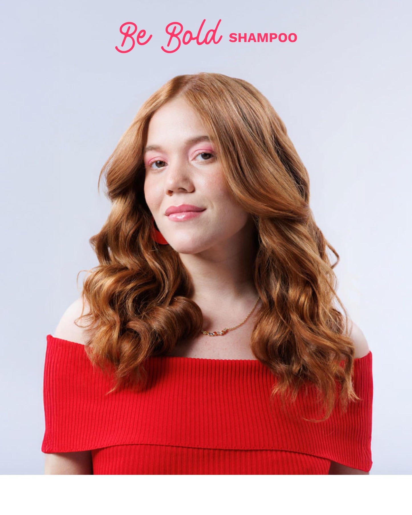 Ginger Milk Natural Care Intensive Repair Shampoo for Dry / Damaged Hair due to Coloring, Chemical Processes, hot styling tools and dryers | BE BOLD
