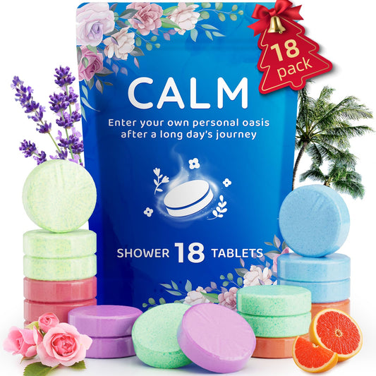 Fizzgarden 36-Pack Shower Steamers Aromatherapy, Shower Bath Bombs with Individually Wrapped, Variety Shower Tablets, Valentines Day Gifts for Her and Him, Birthday Presents for Women(2 Sets)