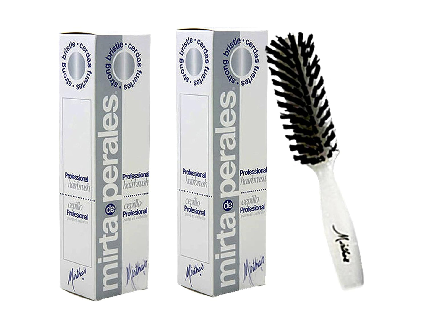 Mirtha's Boudoir Brush Set - Large Hair Brushes for Styling | Pack of 2