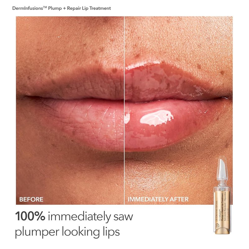 Dr. Dennis Gross Fill, Plump & Firm Kit - Hyaluronic Acid Serum, Eye Cream & Lip Treatment | Boost Hydration & Smooth Fine Lines