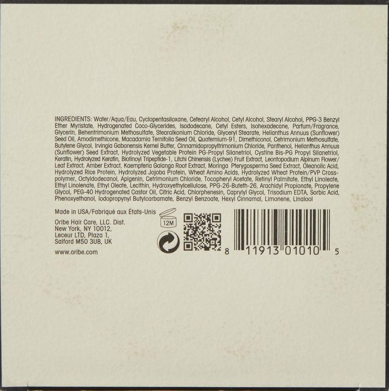 Oribe Signature Moisture Masque - Deep Hydration Hair Treatment | 5.92 Fl Oz