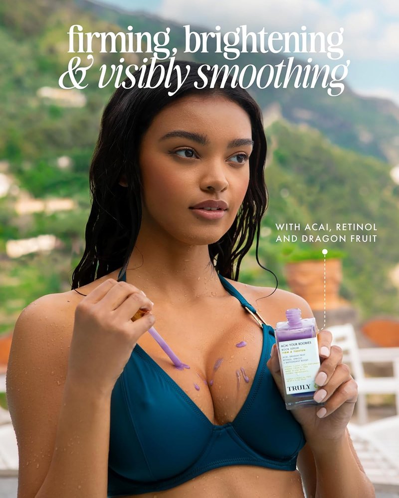 Acai Breast Firming Treatment - Smooth Textured Skin with Retinol & Antioxidants | 4 oz