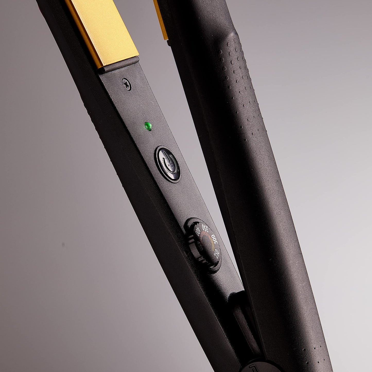 Red by Kiss Ceramic Tourmaline Professional Flat Iron – 1” Hair Straightener with Temperature Control up to 450°F, Anti-Frizz & Heat Damage Protection, Smooth, Frizz-Free Salon Quality Results
