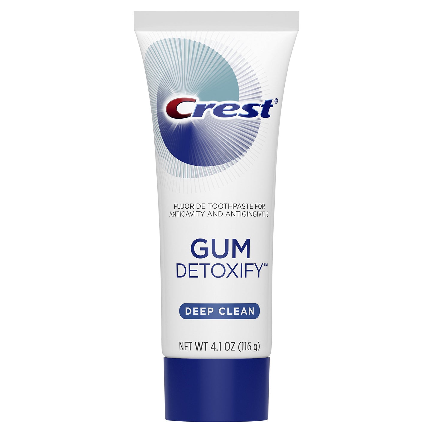 Crest Gum Detoxify Deep Clean Toothpaste, 4.1 oz (Pack of 2)