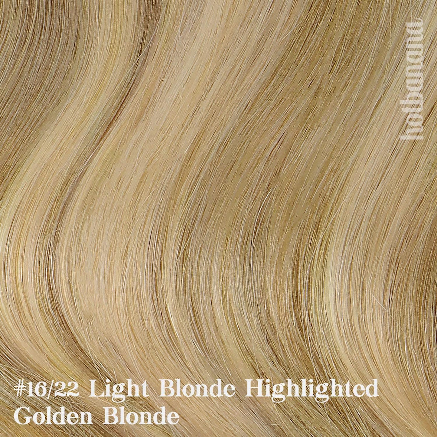 HOTBANANA Human Hair Clip in Hair Extensions, Balayage Light Blonde Highlighted Golden Blonde (Ash Tone) 120g Clip in Hair Extensions Real Human Hair Straight Remy 14 Inch 7pcs