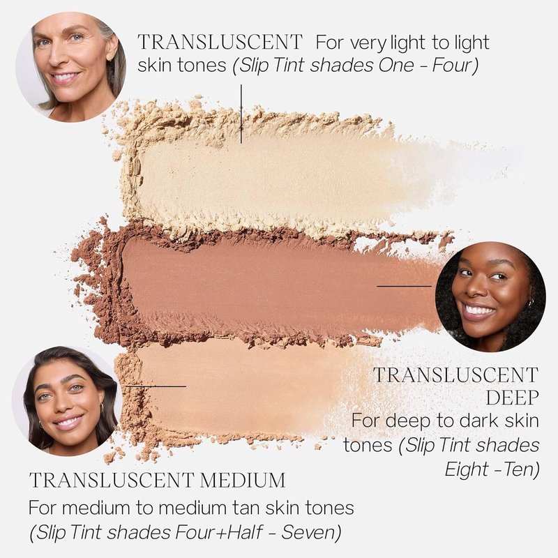 Saie Airset Radiant Loose Setting Powder - Weightless Translucent Face Powder with Hydrating Squalane | 0.14 oz