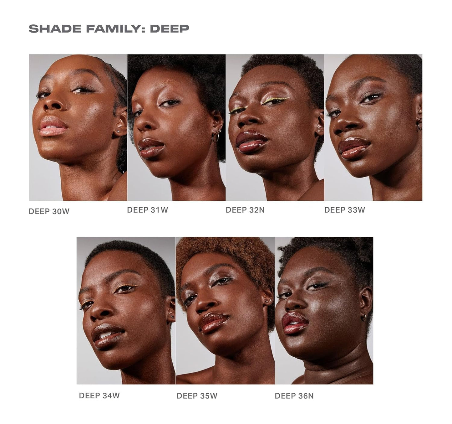 Morphe Lightform Dewy Foundation - Hydrating Makeup for Natural Radiance | Long-Wearing Medium Coverage - Deep 30W (1.01 fl oz)