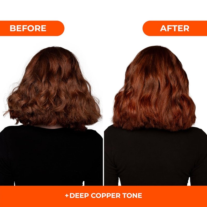 Irish Copper Hair Toning Shampoo - Ultra High-Purity Pigments for Deep Copper Tone | 10.1 Fl. Oz | Paraben & Sulfate Free