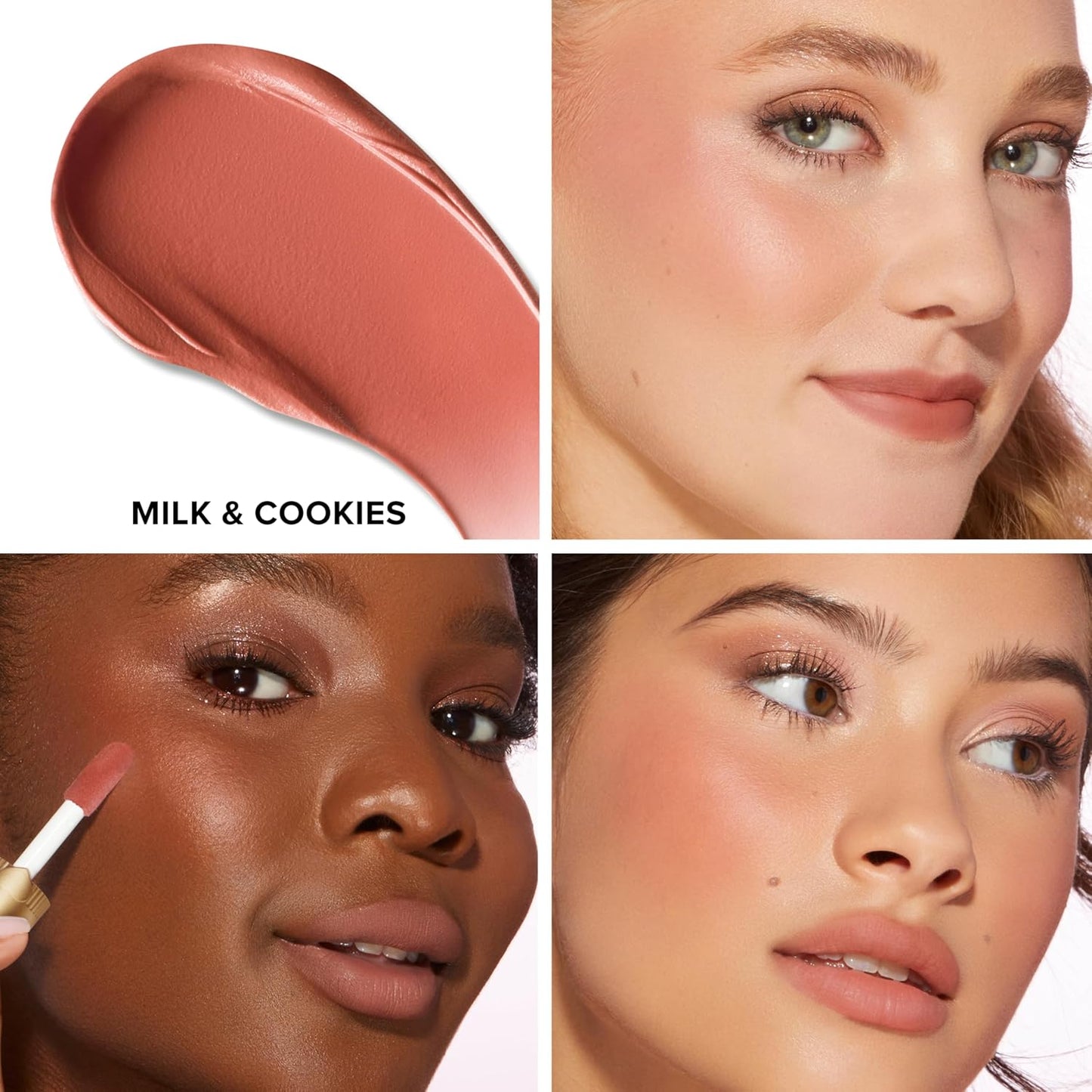 Too Faced Cloud Crush Whipped Lip & Cheek - Creamy Multi-Use Formula with Hyaluronic Oil for Long-Lasting Color