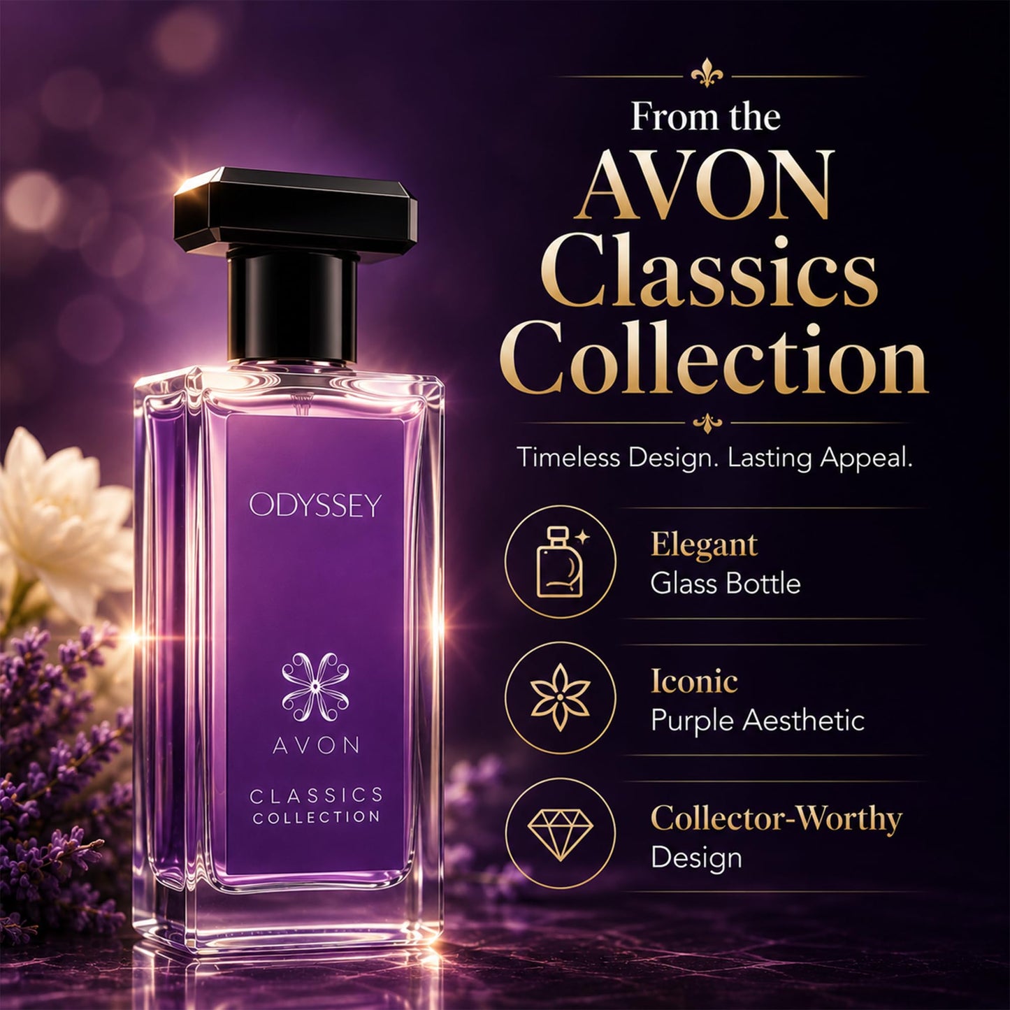 AVON Classics Odyssey Cologne - 1.7 oz