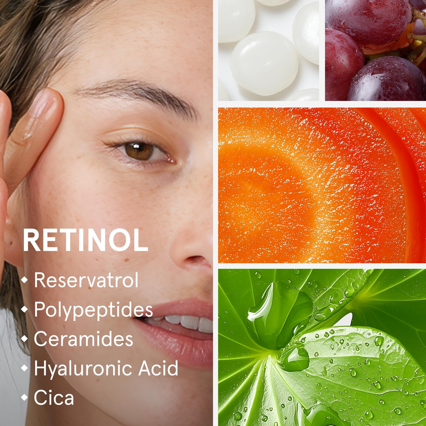 iRestore Retinol Serum for Face - 1% Retinol with Peptides & Hyaluronic Acid - Anti Aging Night Serum for Sensitive Skin - Fragrance Free, Reduces Fine Lines, Wrinkles (Pack of 2)