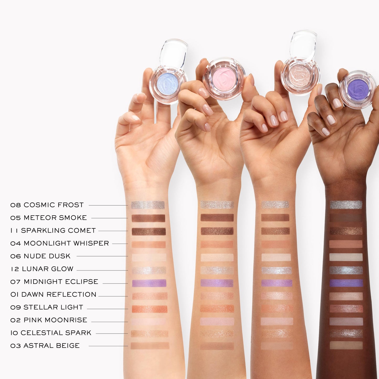 Lancôme Idôle Goddess Dimension Eyeshadow, Shimmer Finish – High Pigment, Crease-Resistant, Long-Lasting, Blendable Eye Makeup, Buildable Color, 09 Celestial Spark